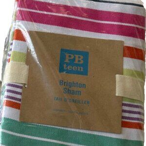 Pottery Barn Teen BRIGHTON STRIPE SHAM STANDARD SIZE Pillowcase SINGLE NIP
